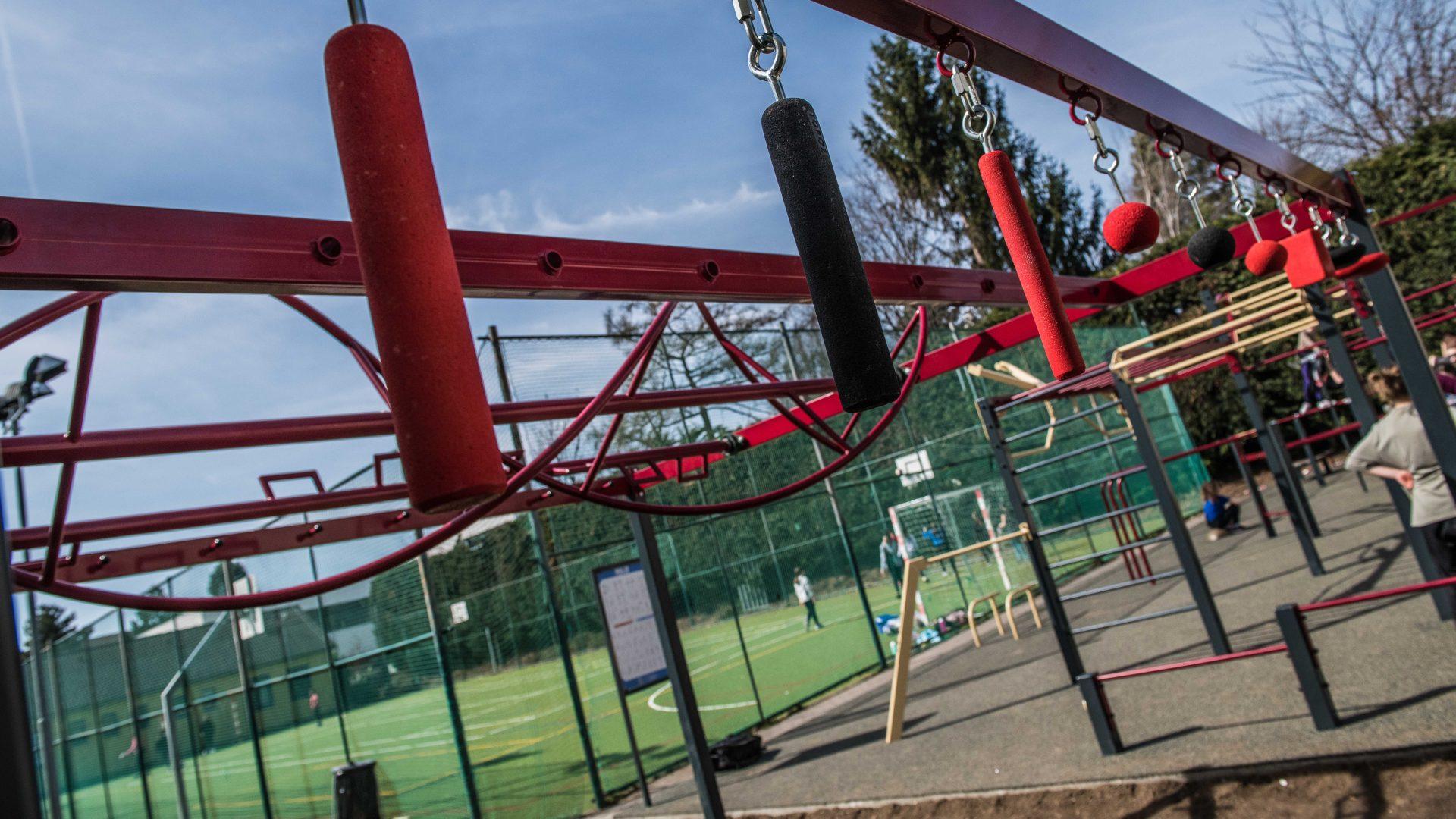 Sportovní hřiště Jizerská - workout