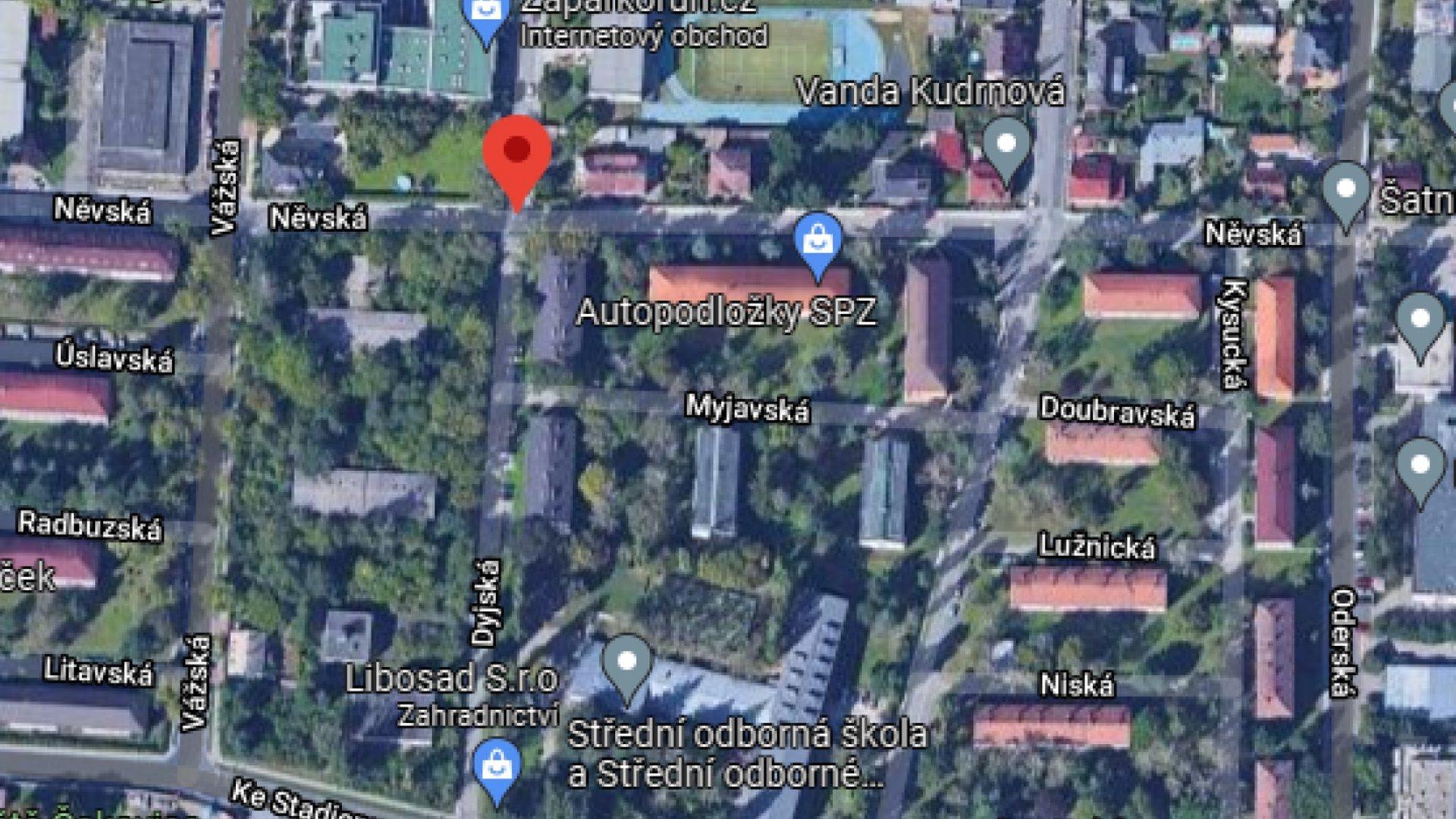 Chodník Dyjská
